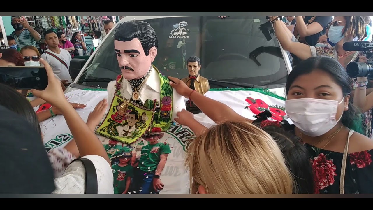 vamos de visita ala capilla de Jesús Malverde por su aniversario luctoso #112