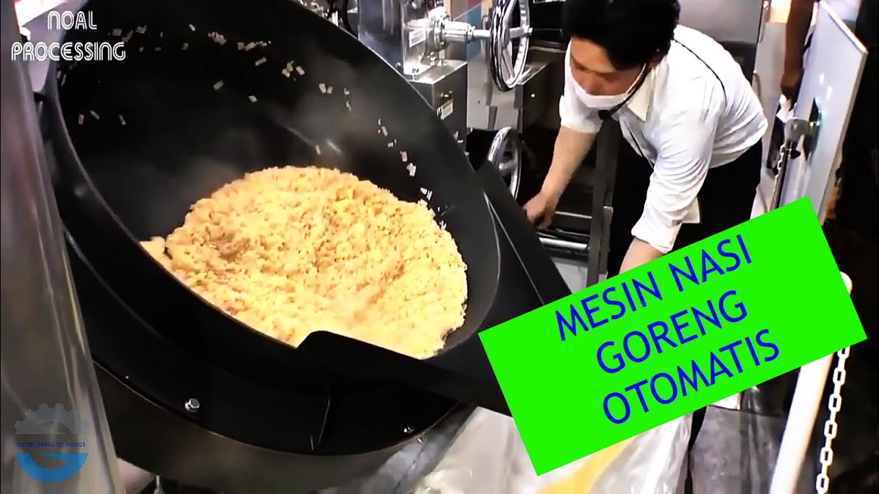 5 Mesin Pembuat Nasi Goreng Otomatis (PAKAI ROBOT)