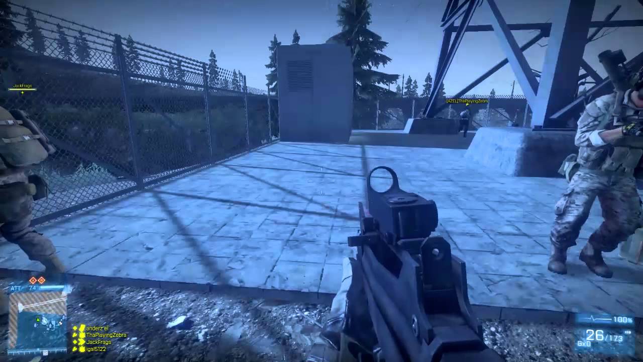 Battlefield 3 - Armored Kill Rush Death Valley with JackFrag's Äss Kicking