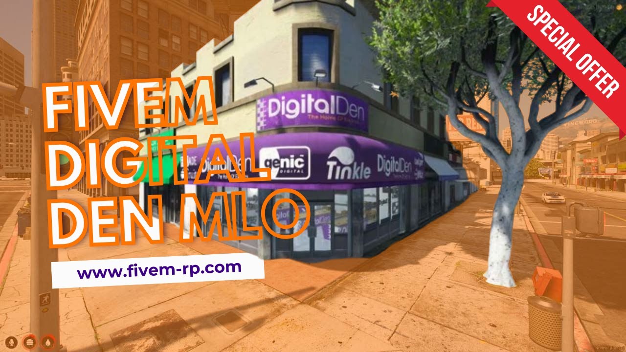 [YMAP] FiveM Digital Den MLO | | FiveM Mods | #fivemshop #mlofivem #fivem #fivemroleplay #gtav #gta5