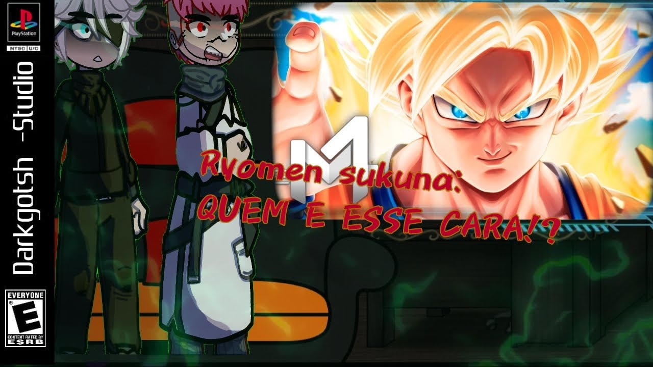 &bull;|JuJutsu Kaizen React A Rap Goku (Dragon Ball Z) //Sayajin// @M4rkim [Gacha React]|&bull; 🇧🇷🇺🇲🇪🇸🇷🇺