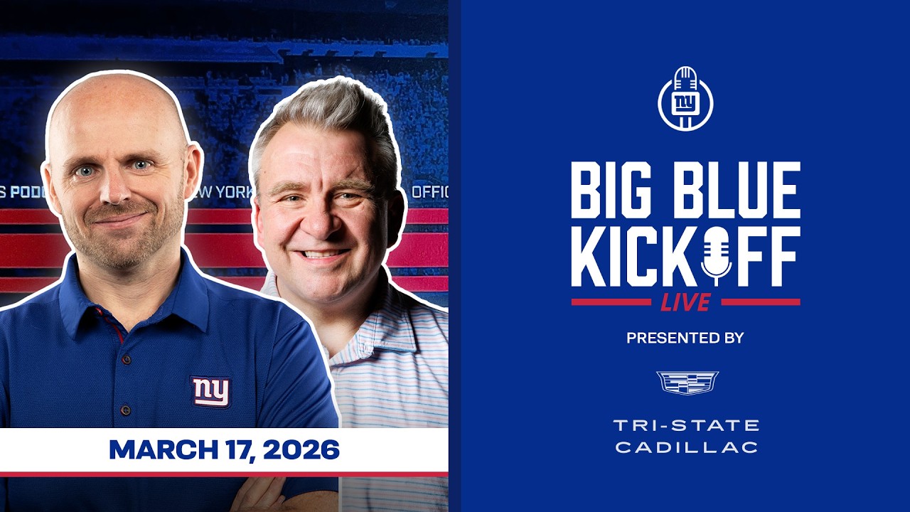 March 17, 2026 | Big Blue Kickoff Live | New York Giants