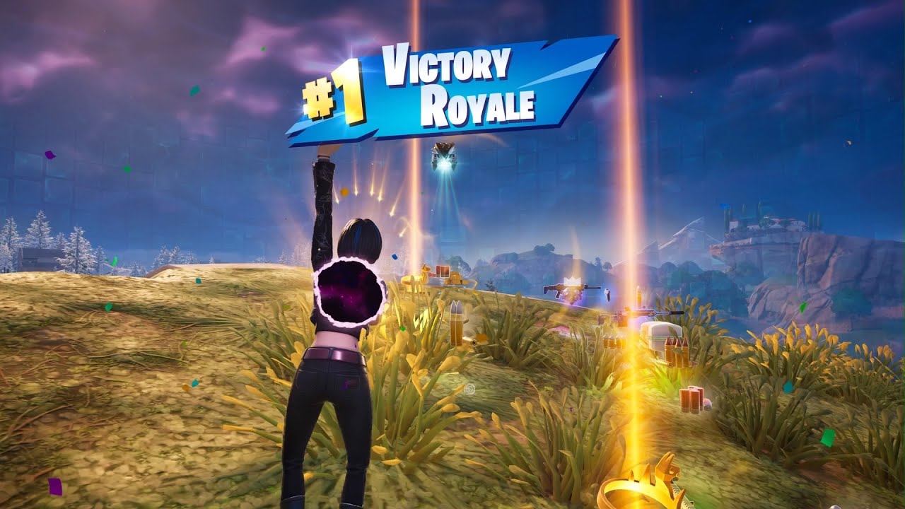 REBIRTH RAVEN (Rachel Roth Style) Skin Solo Gameplay in FORTNITE!