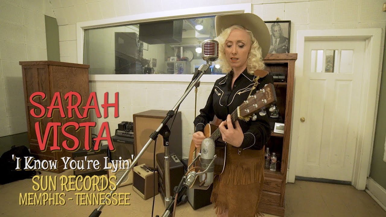 SUN RECORDS 'I Know You're Lyin' SARAH VISTA (Nashville Boogie / Memphis) BOPFLIX sessions