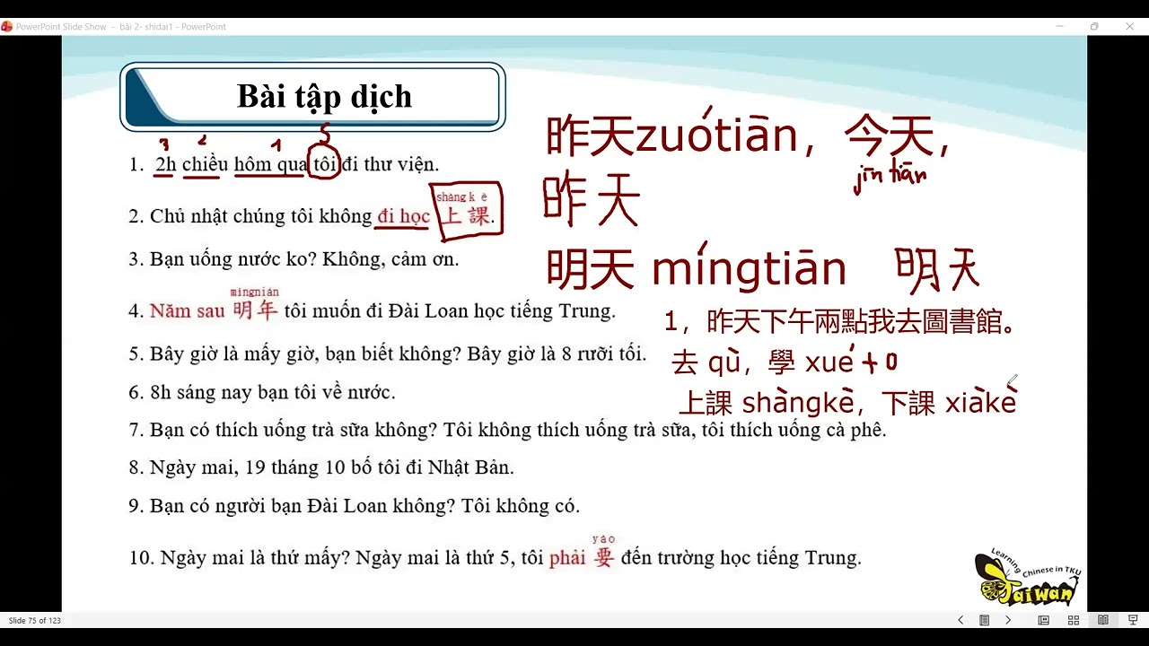 A1 - Buổi 8 - 6K3 - cụm N định ngữ 的