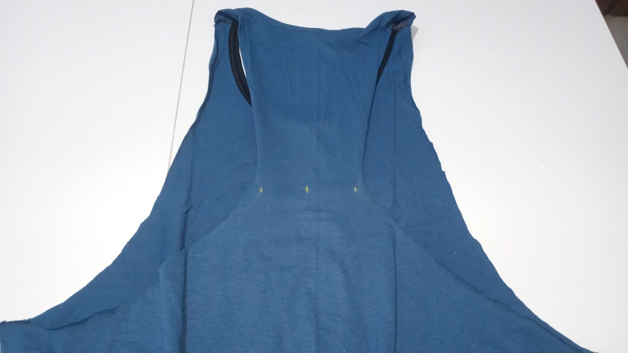 Como transformar camiseta,em regata nadador 