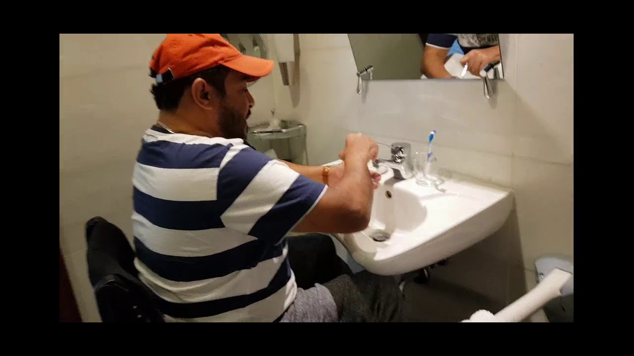 preparing bathrooms for disabled persons and elderly  تجهيز الحمامات لذوي الاعاقة وكبار السن