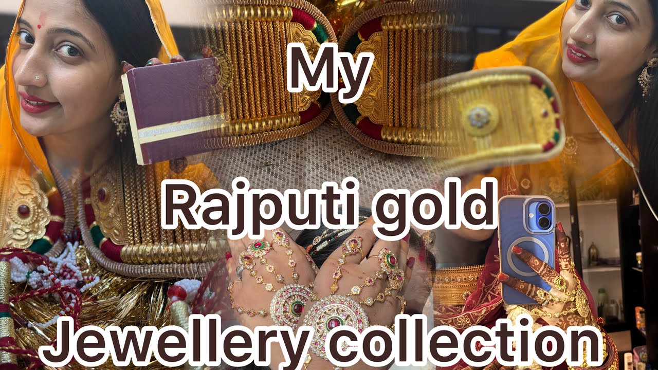 My  Gold Jewellery Collection part-02/gold jewellery design/ #rajputijewellery #goldjewellery