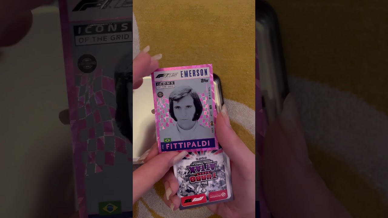 Best Pulls from my Shakedown Tin! | Topps Turbo Attax 2025 #f1 #formula1 #topps #packopening