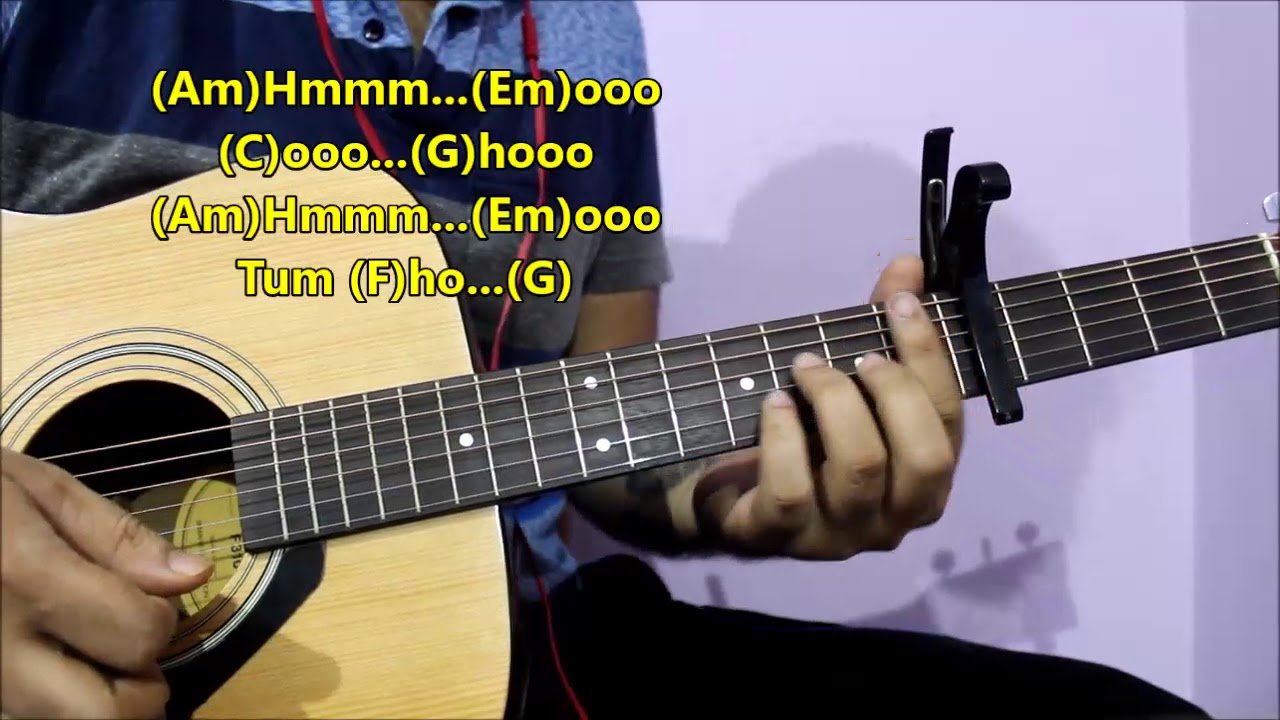 Tum Ho - Rockstar | Easy Open Chords For Beginners