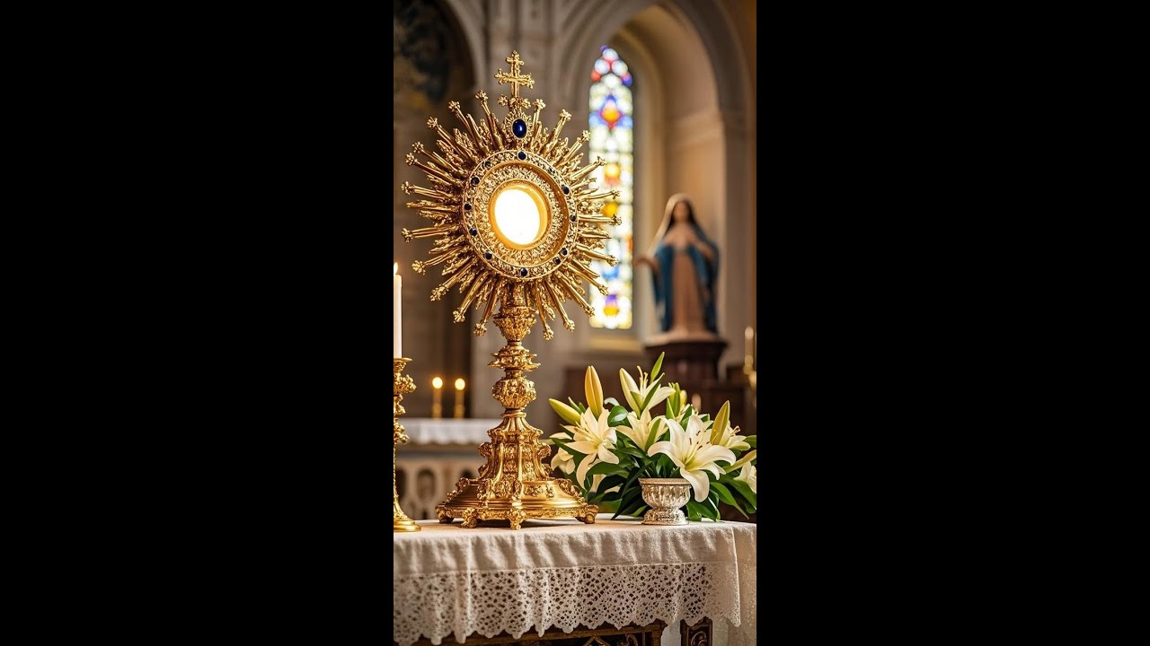 CINQ MINUTES AVEC JÉSUS SACRAMENTÉ - La Présence qui Rassure et Console