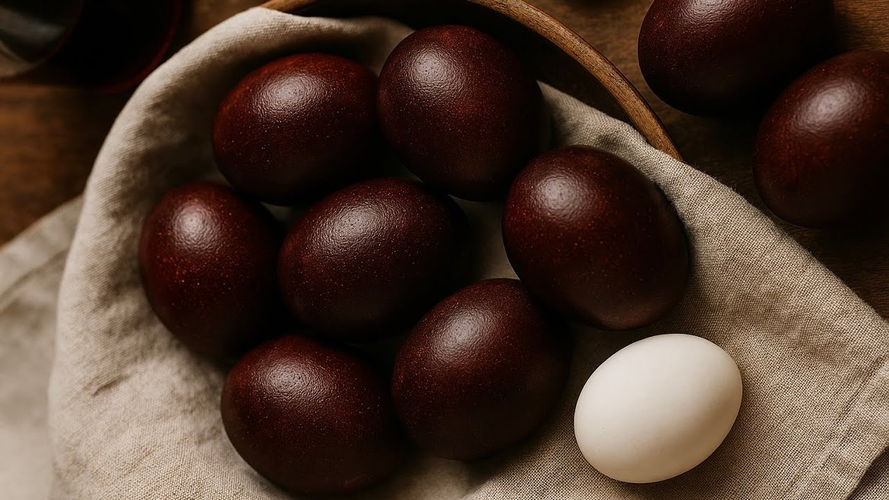 So hast du Eier noch nie gefärbt – nur mit Naturfarben!