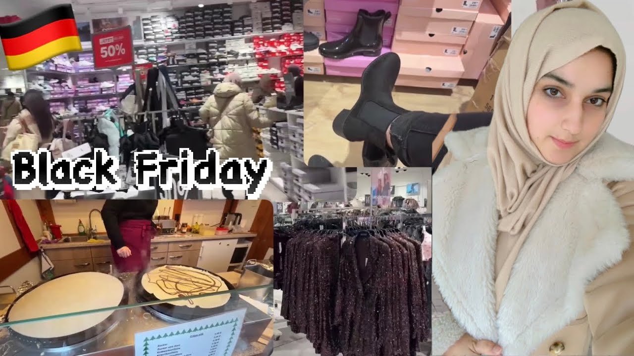 Black Friday pay ki Shopping|😍|Aj hai mera din|😜|My Singing Talent|🤣|#blackfriday #germany 