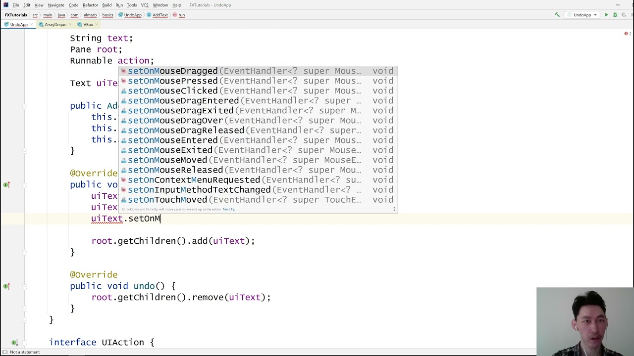 JavaFX: How to Implement 
