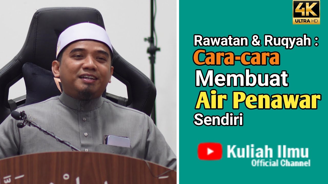 Rawatan & Ruqyah : Cara Buat Air Penawar Sendiri | Ustaz Amirul Mukminin
