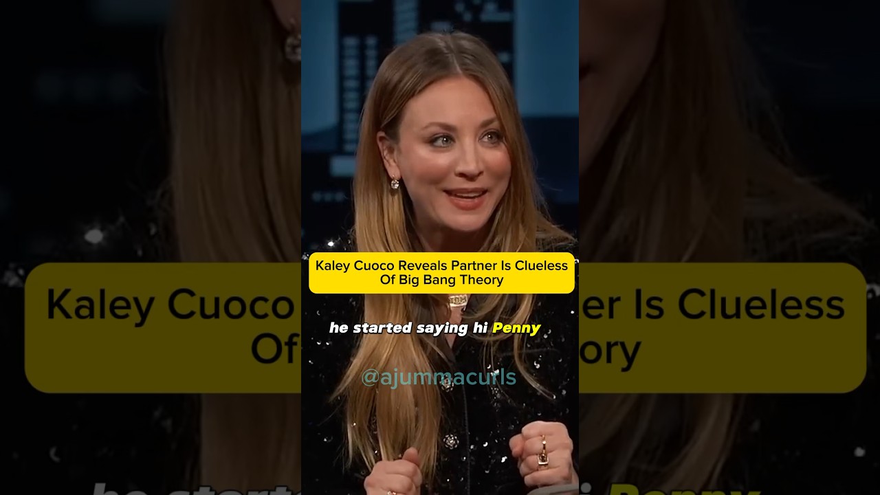Kaley Cuoco Reveals Partner, Tom Pelphrey, Doesn&rsquo;t Know Big Bang Theory