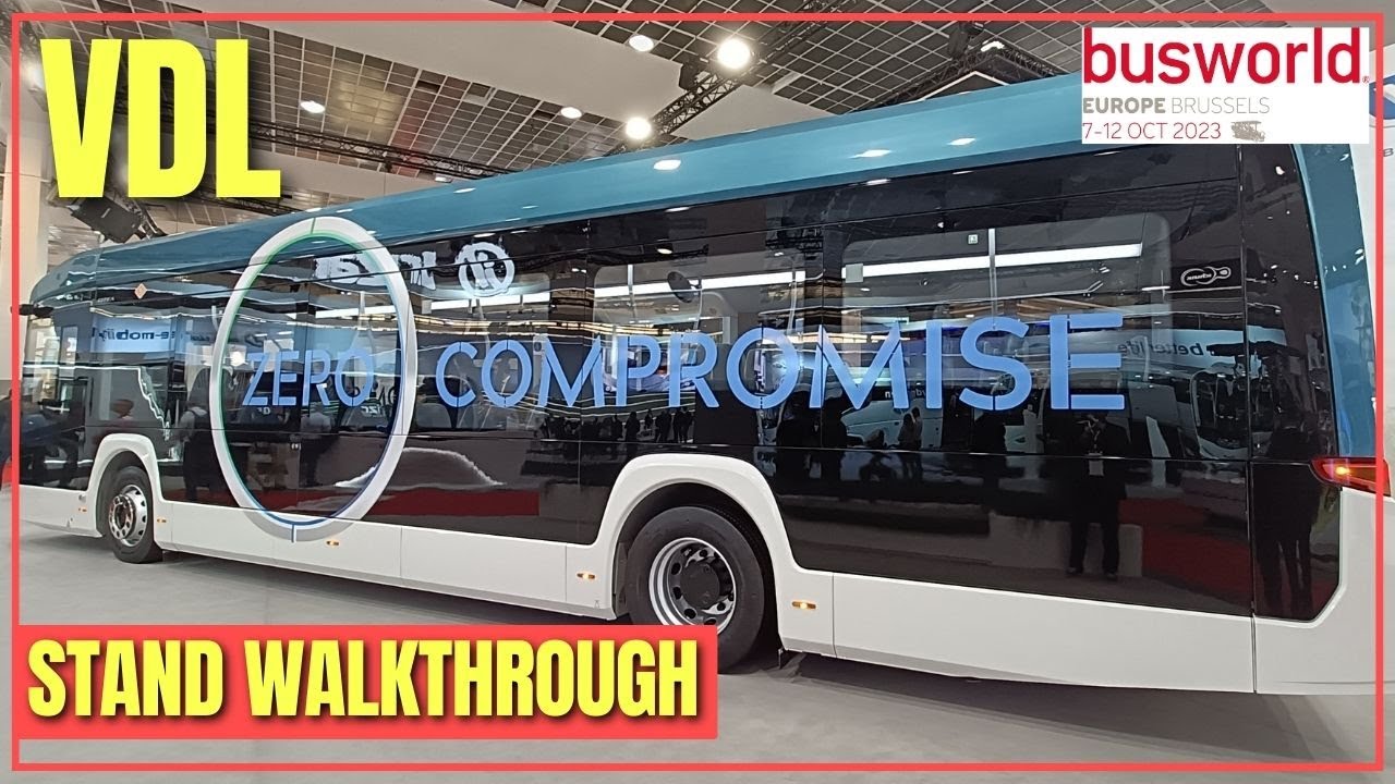 VDL Bus & Coach Stand Walkthrough - Busworld Europe 2023