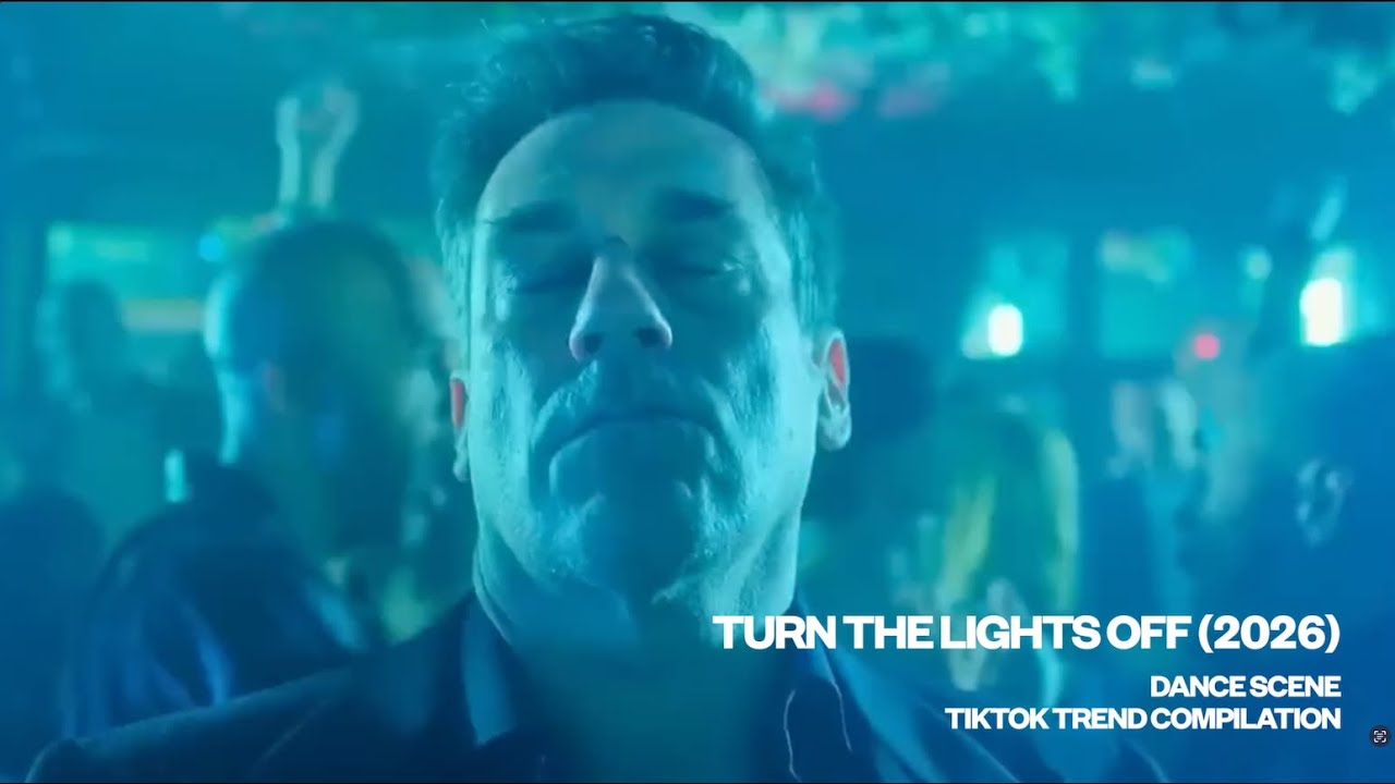 Jon Hamm Dancing in the Club | Turn The Lights Off - Kato | TikTok Compilation | Justė, Jaxstyle