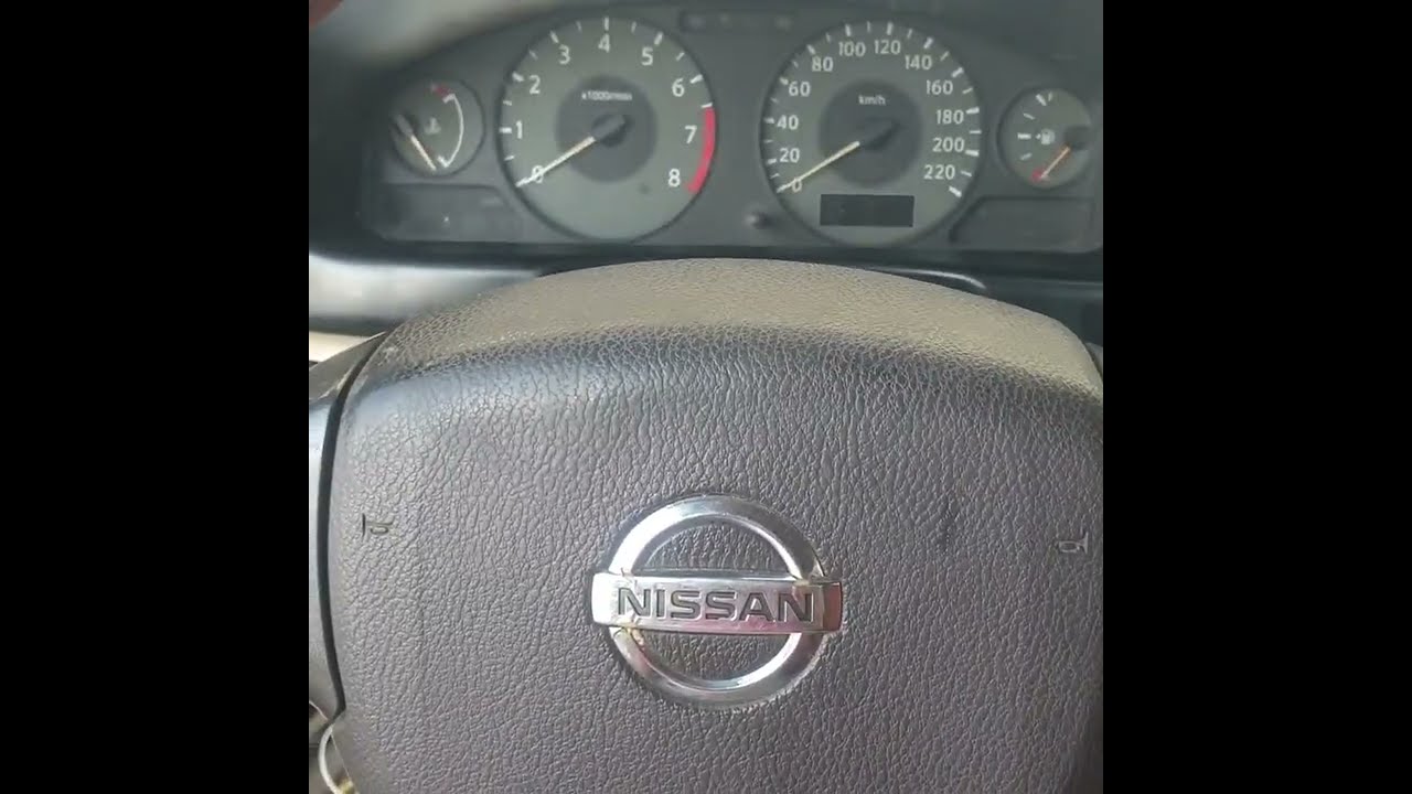 Nissan Sunny Cluster Meter all light bilnking problim)#how  to chak# meter crant#khalid #auto