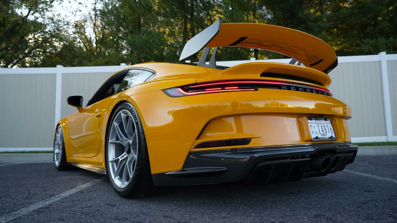 TAKING DELIVERY OF A BRAND NEW 992 GT3 IN PTS SIGNAL YELLOW