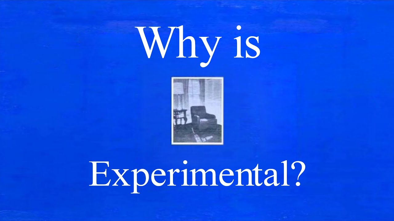 Why is Experimental Music?