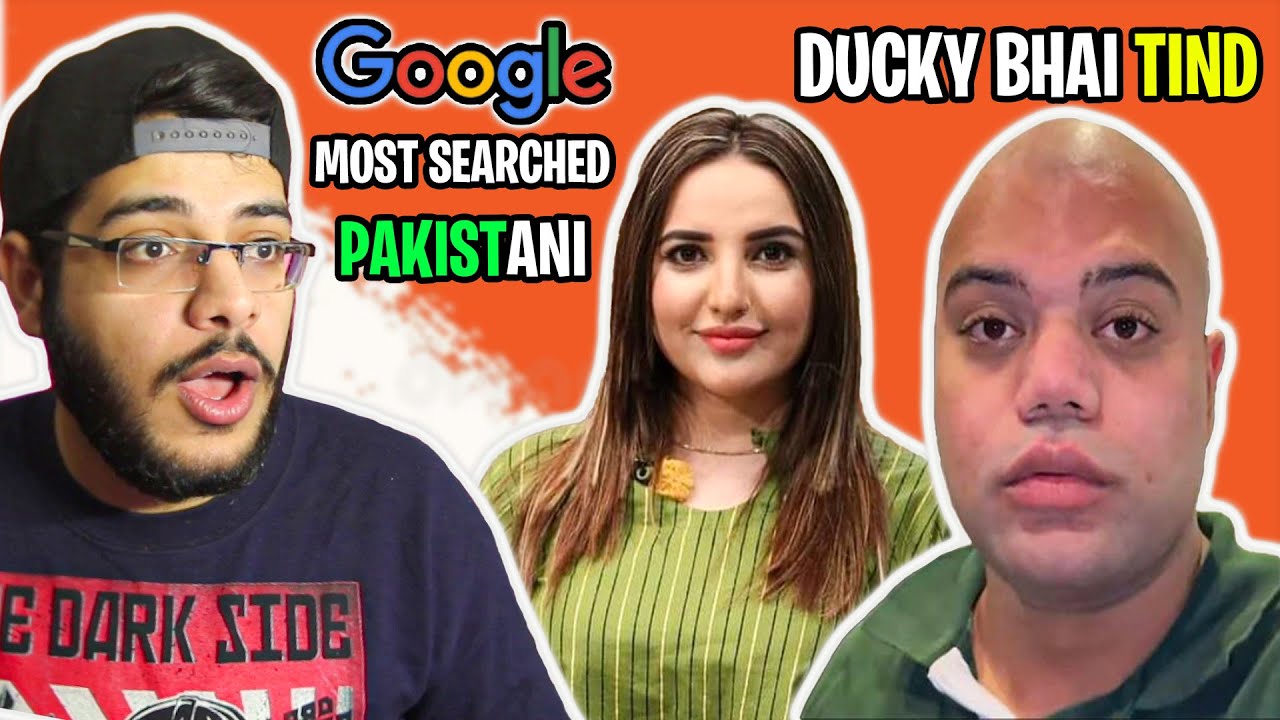 DUCKY BHAI TIND & HAREEM SHAH MOST SEARCHED PAKISTANI