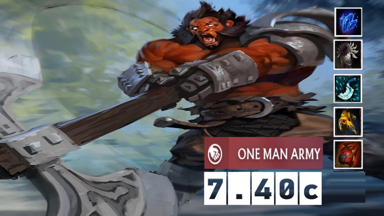 [DOTA 2] AXE [OFFLANE] [7.40c] [7500mmr] [4]