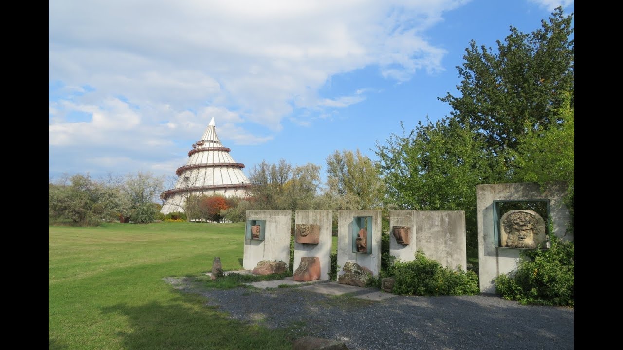 Jahrtausendturm im Elbauenpark Magdeburg