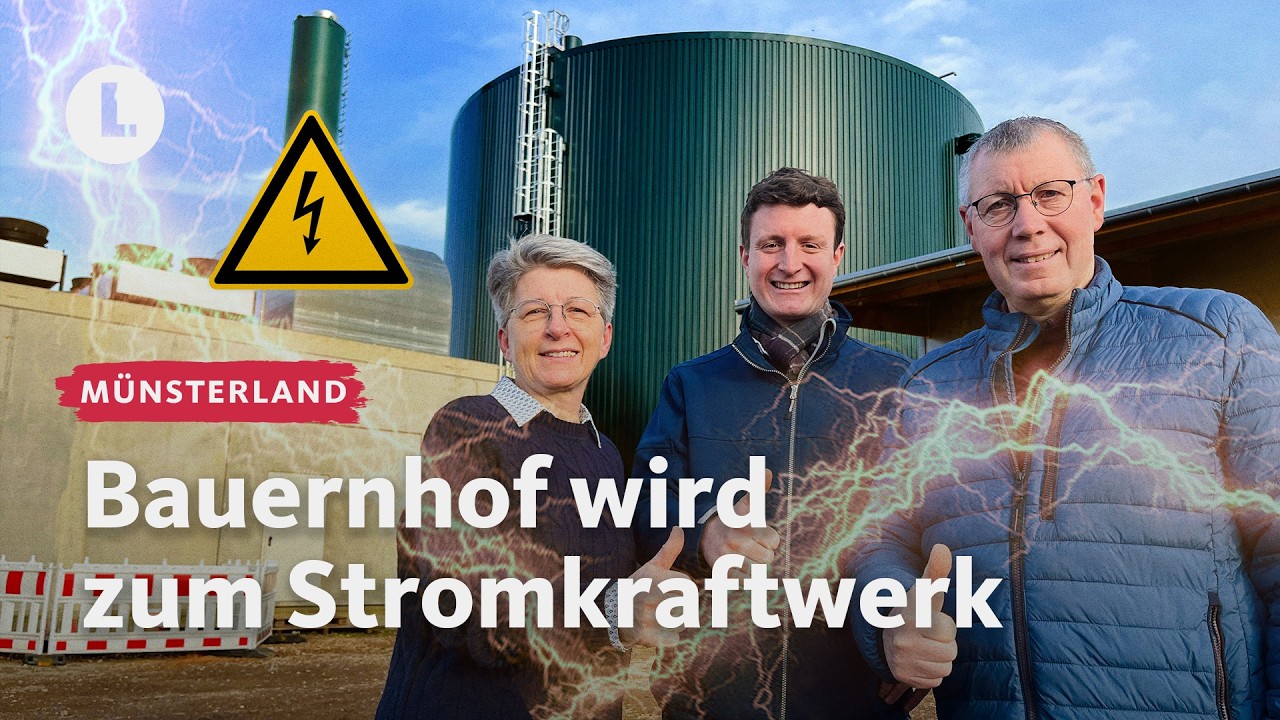 Die Biogas-Family: Sie versorgen alle mit Strom! | WDR Lokalzeit LandSchafft