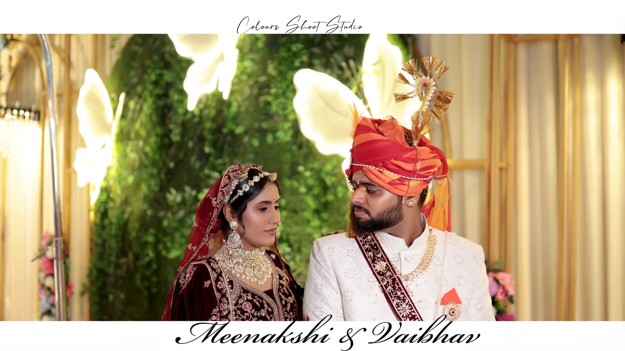 4K Wedding Highlight | Meenakshi ♡ Vaibhav| 2026 | PUSHKAR | Love Story BY Colours #trending1