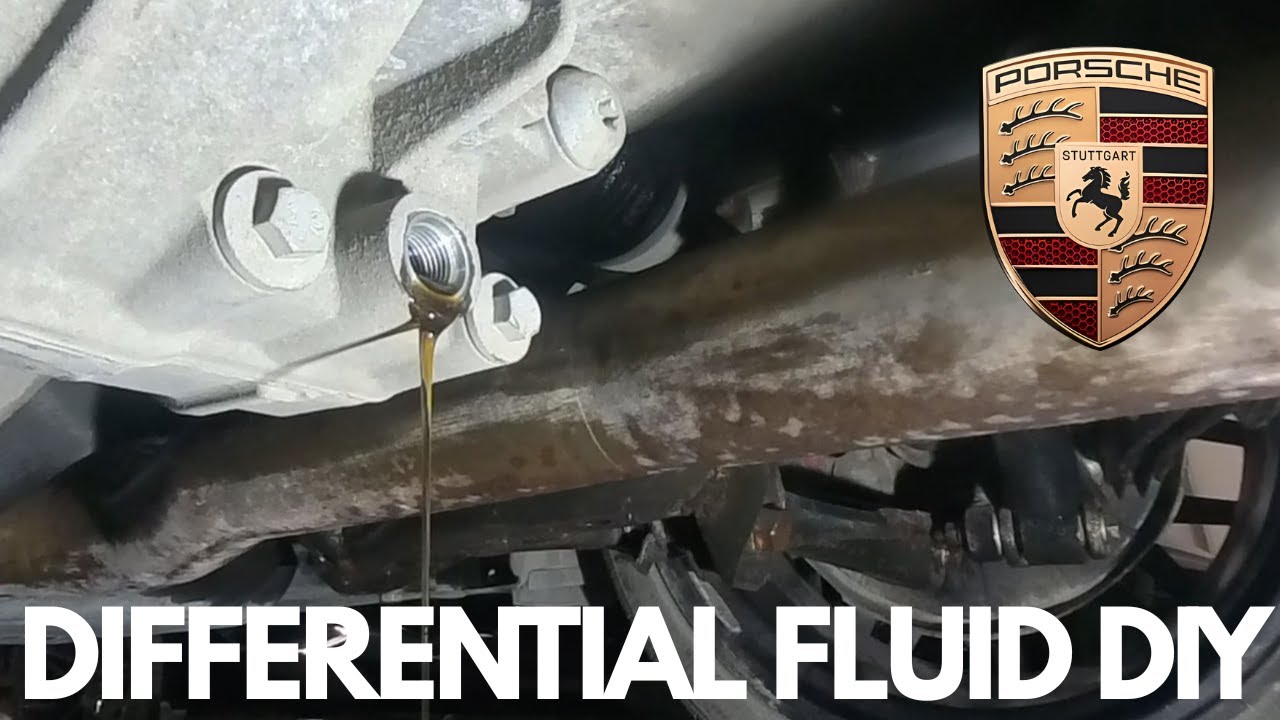 Porsche Cayenne How to Change Front and Rear Differential Fluid