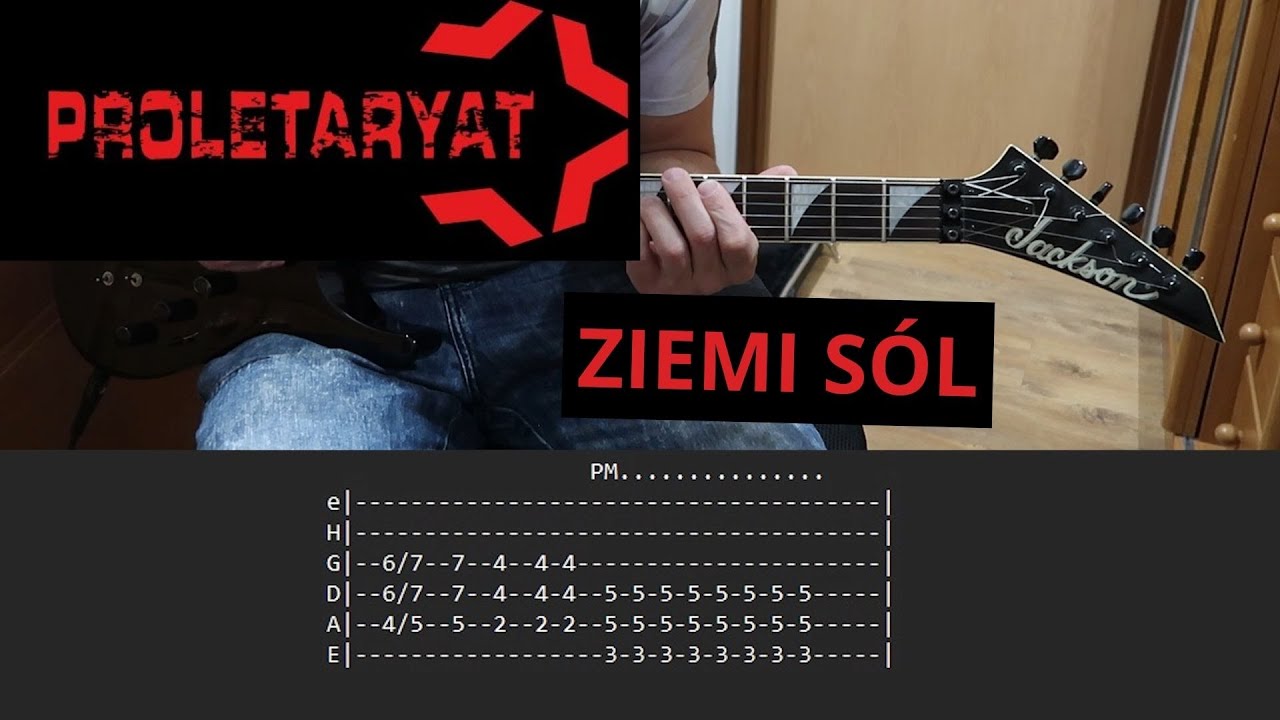 Proletaryat - Ziemi sól (Guitar cover + TAB)
