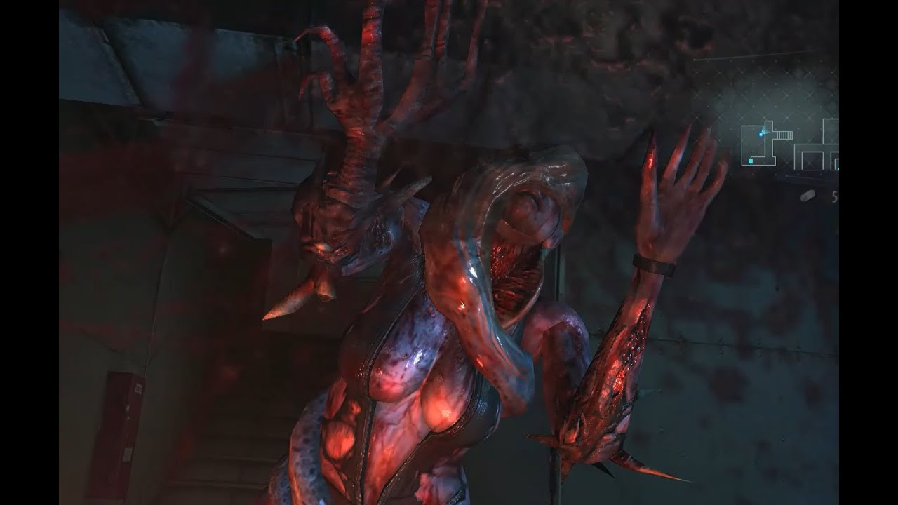 バイオハザードリベレーションズ　レイチェルウーズ戦