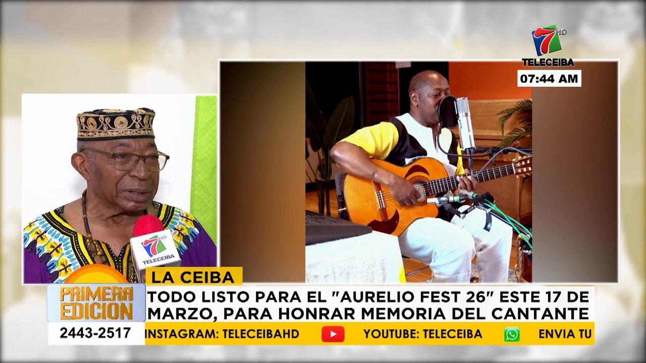 Todo listo para el ''Aurelio Feste 2026'' este 17 de marzo en La Ceiba