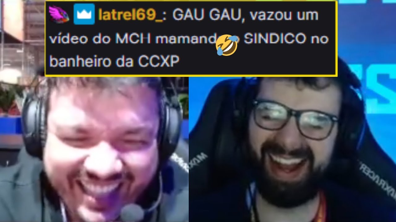 Gaules CHOROU de RIR com suposto vídeo vazado do MCH mamand* SINDICO no banheiro