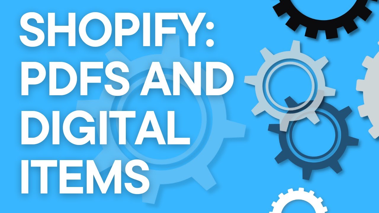 Руководство по Shopify: как продавать PDF-файлы и цифровые товары с помощью приложения Digital Do...