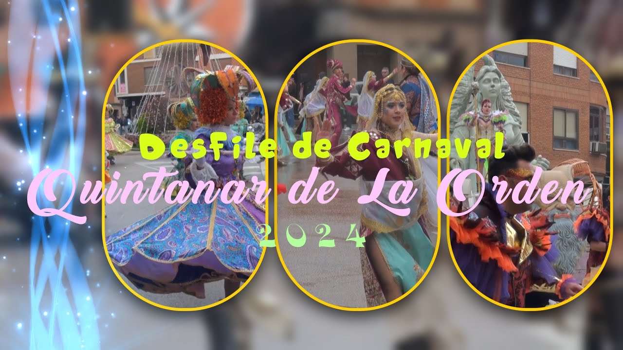 Desfile de Carnaval en Quintanar de La Orden 2024