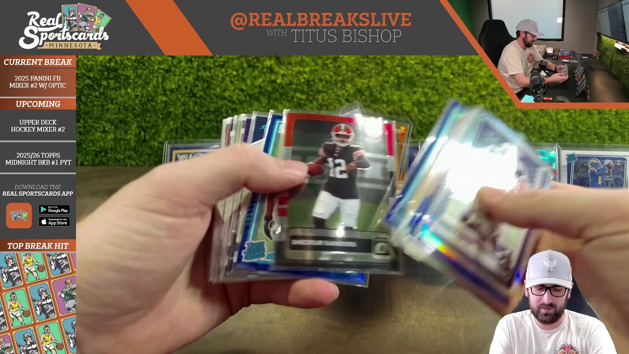 2025 Panini Football Mixer #2 Pick Your Team w/ Optic (1/29/26)