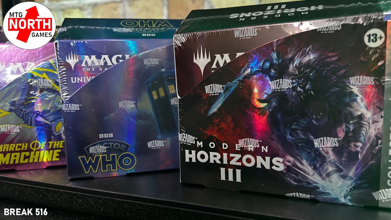 Serial Chase Returns! Modern Horizons 3, Dr Who & MoM Collector Box Openings