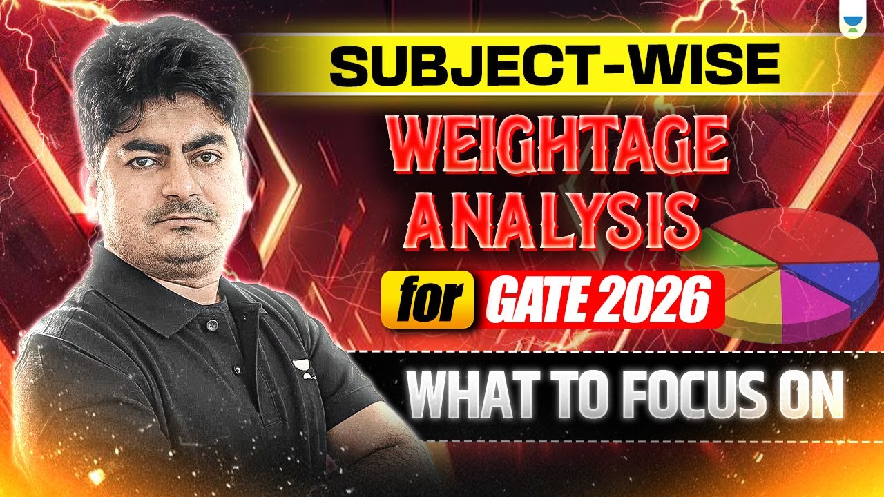 GATE 2026 की तैयारी यहीं से शुरू 🔥 Chem Engg Topic-Wise Weightage + Smart Strategy | Ankush Gupta