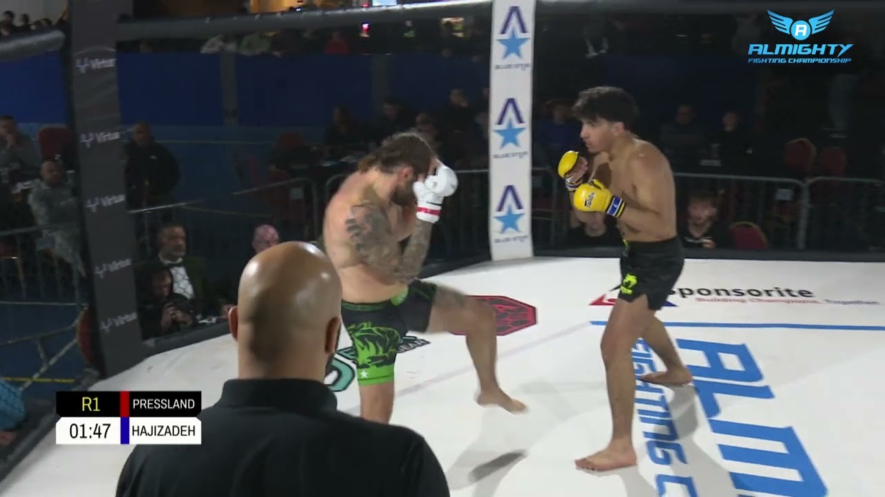 Almighty Fighting Championship 39 - Peter Pressland vs Faird Hajizadeh