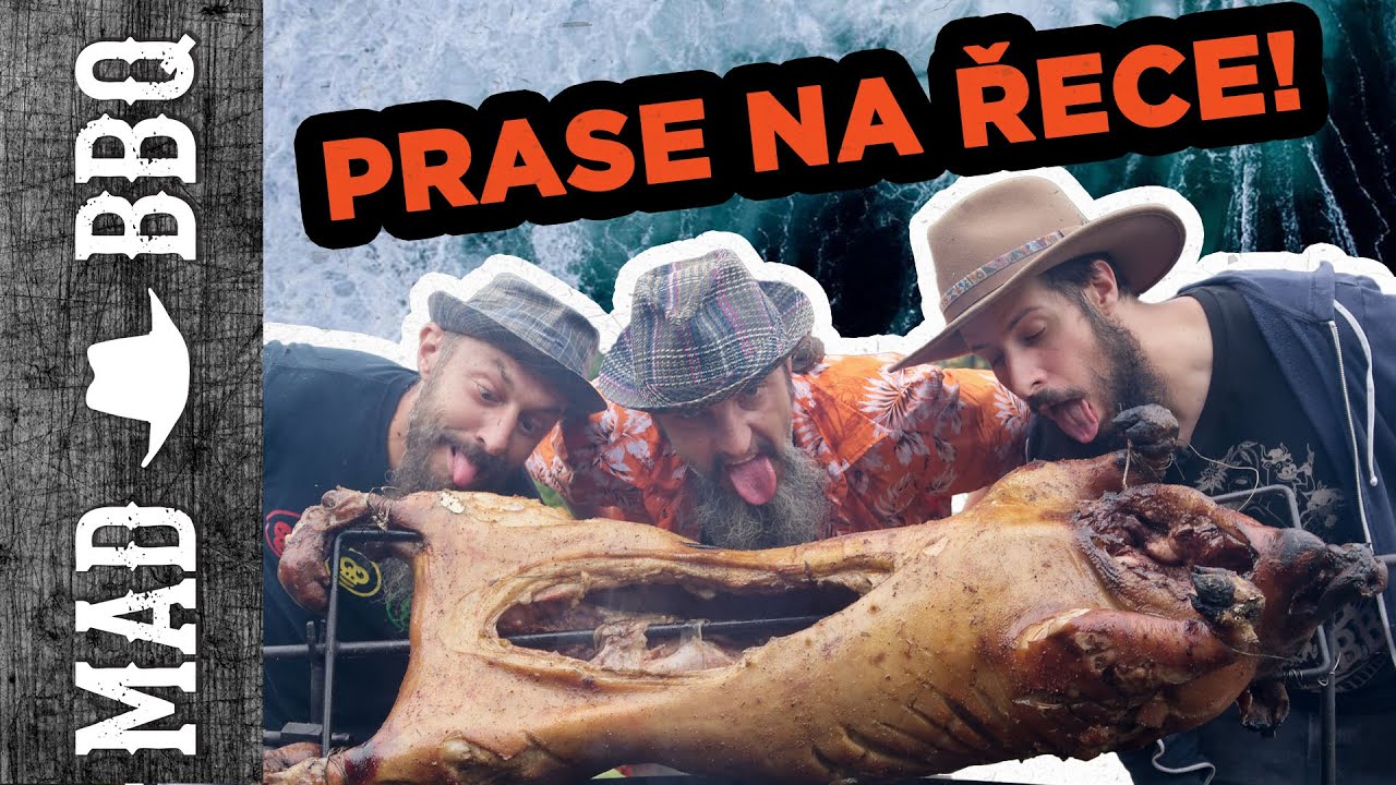 Prase skoro na řece | Jak upéct celé sele a nezbláznit se z toho | Rok kanálu | MAD BBQ