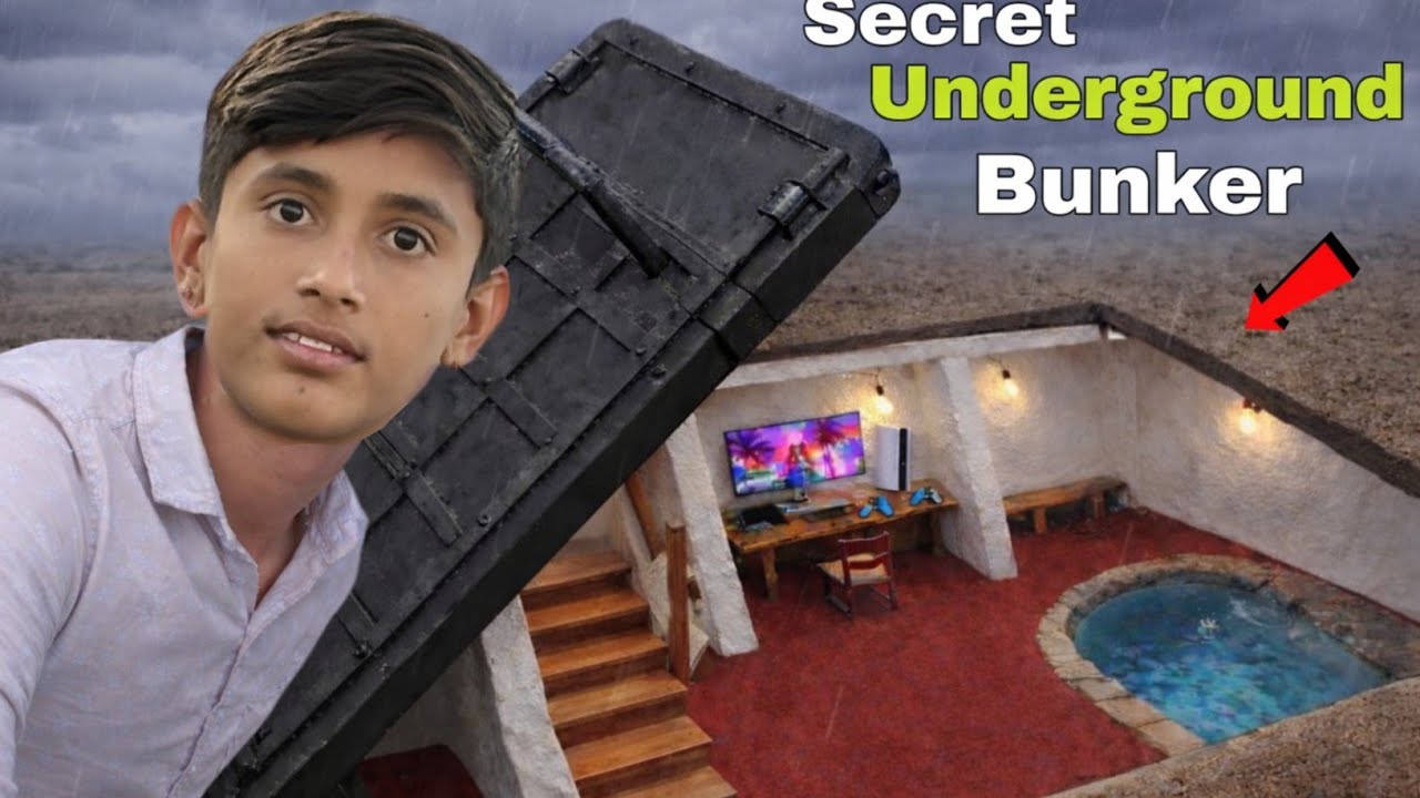 मैंने जमीन के नीचे बनाया एक गुप्त कमरा! (Hidden Underground Room) 🤫