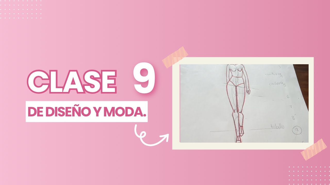 Cómo dibujar un figurín con movimiento / Boceto con movimiento / Aprende Diseño y Moda/ Paoly Alonzo