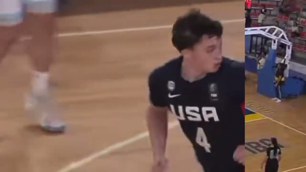 FIBA USA U16 Highlight Film of Coatesville Basketball's Colton Hiller #610TCSN 