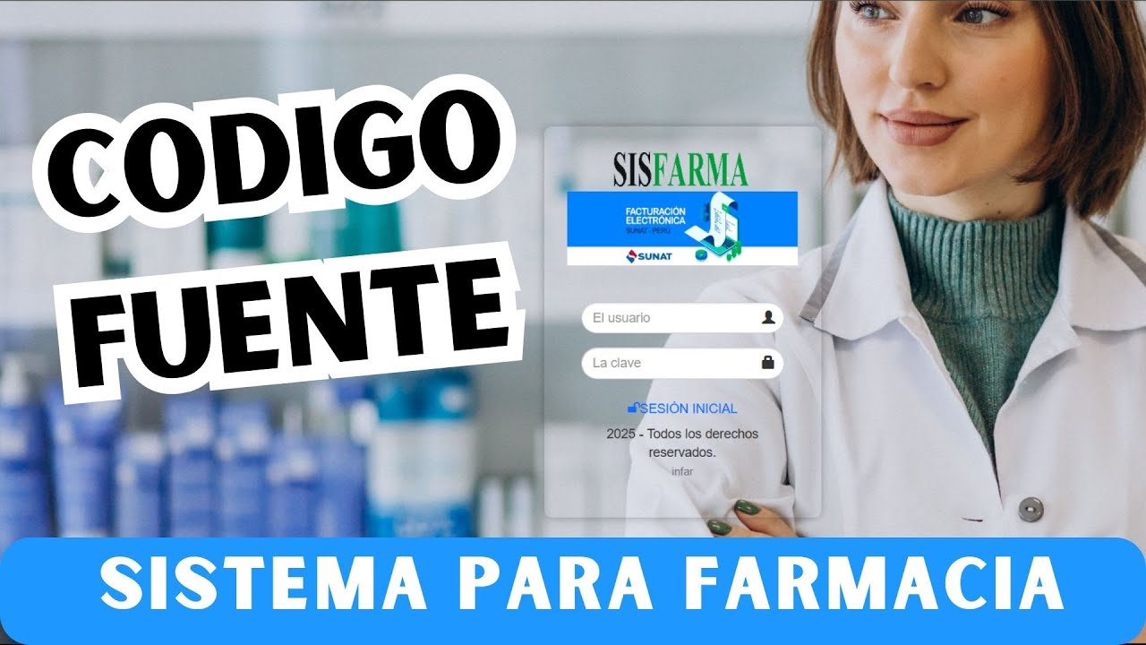 Sistema Web para Farmacias con Facturaci&oacute;n Electr&oacute;nica + C&oacute;digo Fuente en PHP (Escalable)