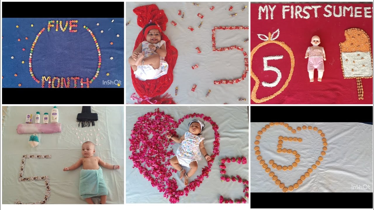 Easy 5 month baby photoshoot ideas at home.5 month photoshoot for baby.baby photoshoot ideas at home