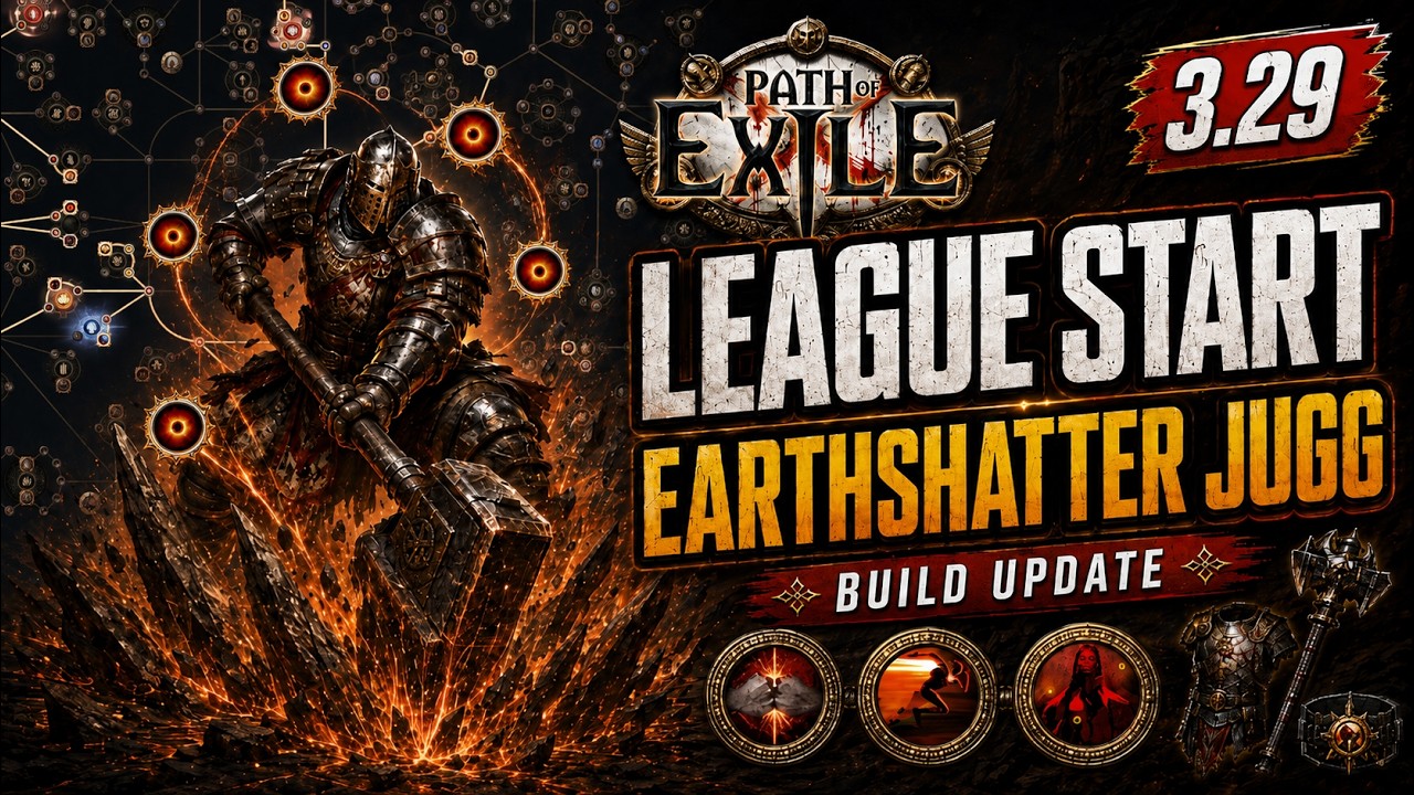 Earthshatter Juggernaut League Start Update &ndash; Endurance Charge Stacker Build  PoE 1