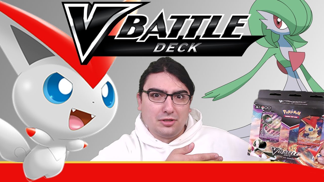 Pokemon Victini V and Gardevoir V Battle Deck Opening!
