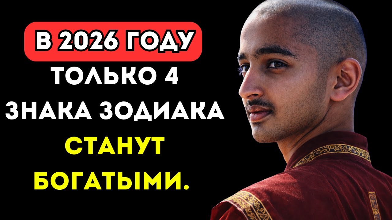 Пророк из Индии Абигья Ананда предсказал: В 2026 году только 4 знака зодиака станут богатыми.